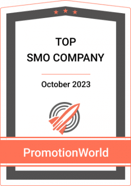 Get Hyped Wins PromotionWorld’s “Best SMO Company” Award for October 2023!